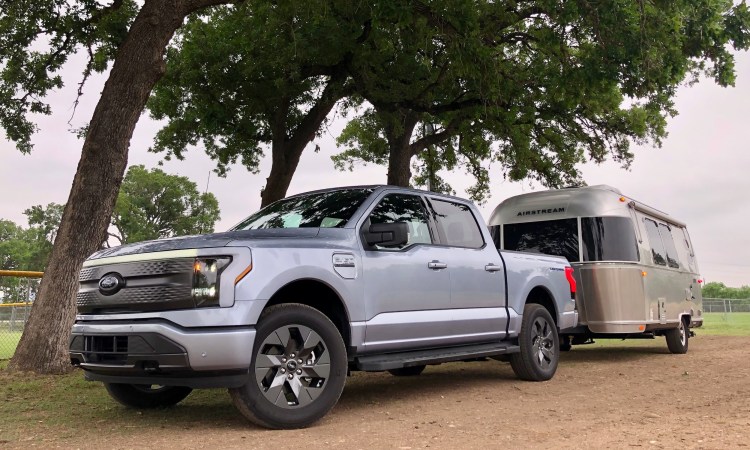 Ford’s electric Lightning still drives like an F-150 truck, but better