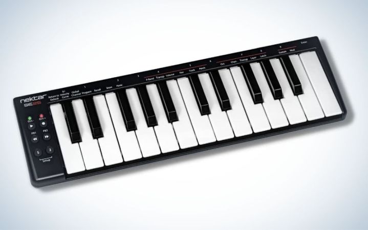  Nektar SE25 is the best budget midi keyboard.