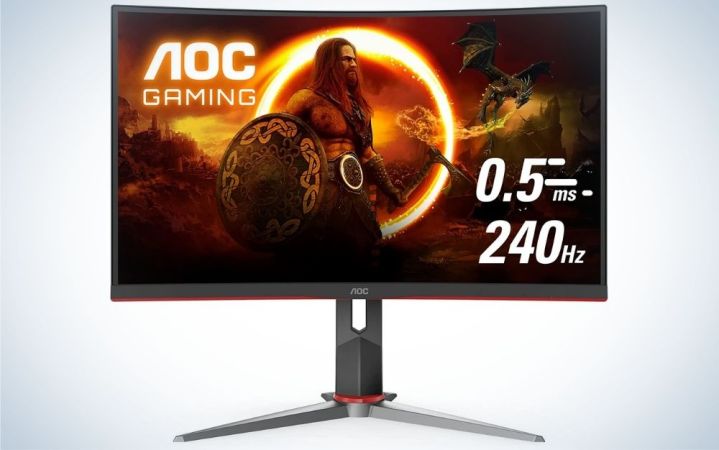  AOC C27G2Z is the best curved monitor for PS4.