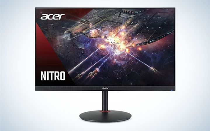  Acer Nitro XV1 is the best 1080p gaming monitor.