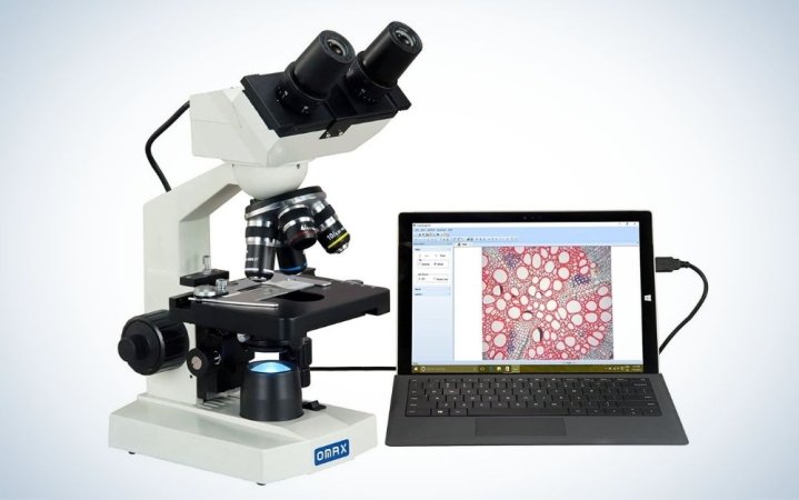  OMAX-MD82ES10 is the best microscope for 10-years-old.