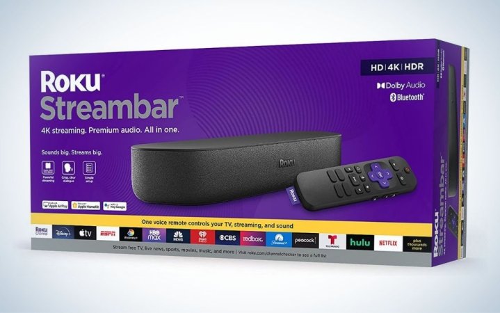  Roku Streambar is the best soundbar under 100.