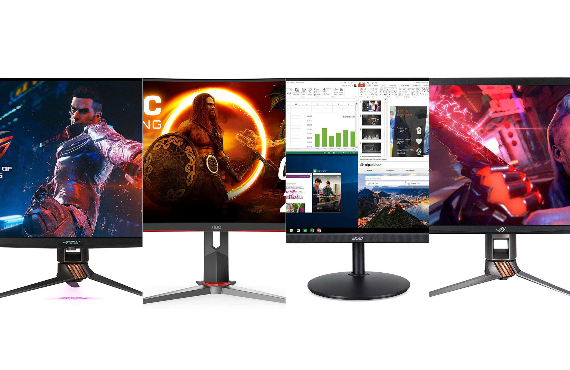 Best monitors for PS4 sliced header