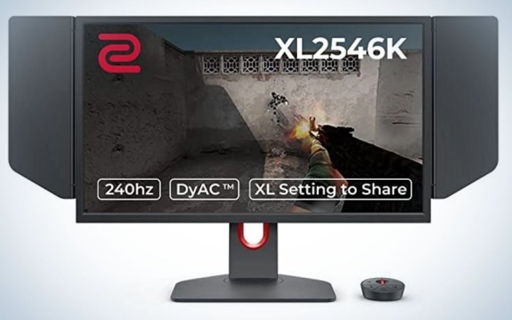  BenQ Zowie XL2546K is the best 240Hz monitor.