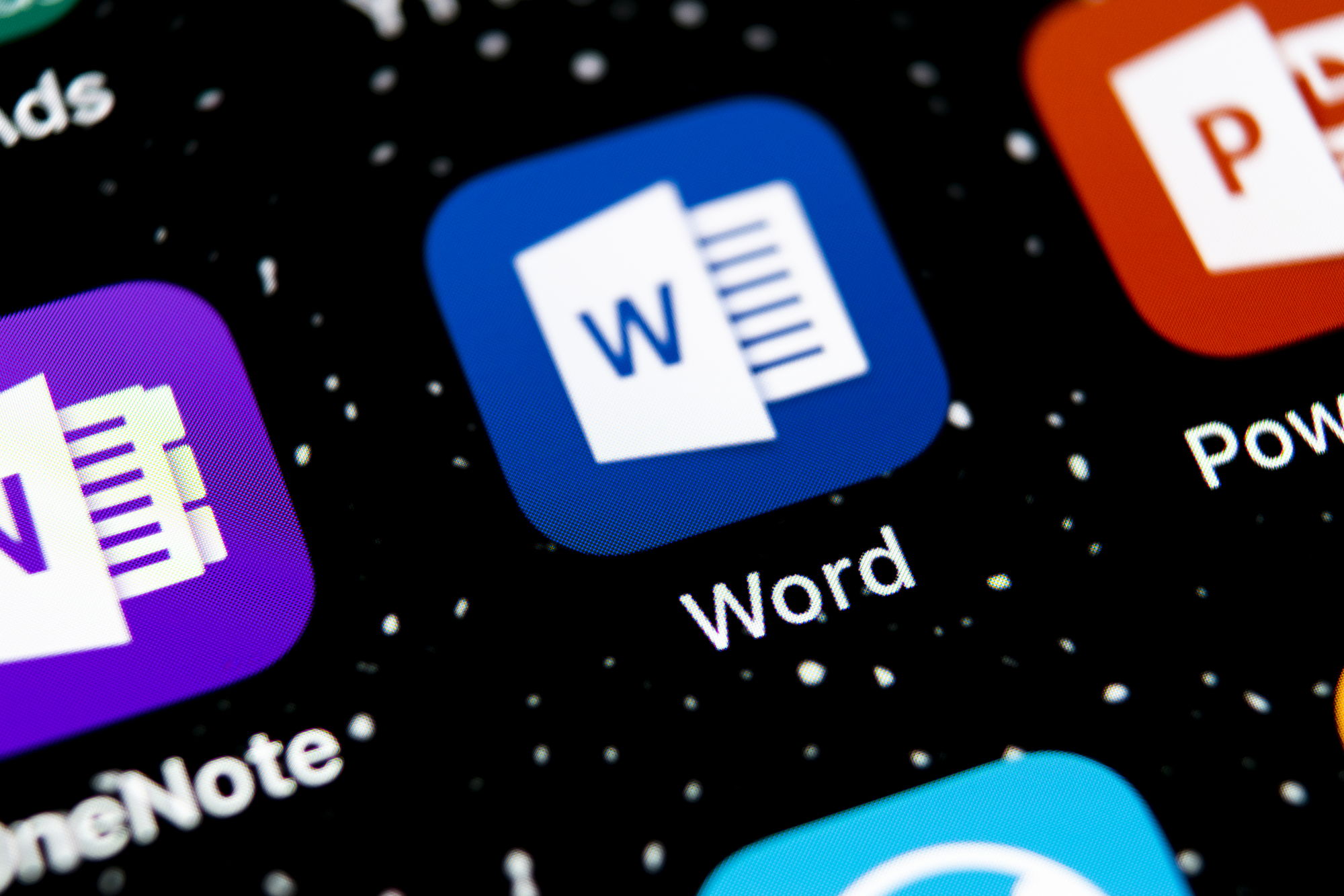 Microsoft word app icon