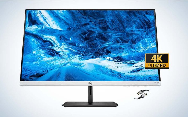  The HP 27-inch UHD is one of the best monitors for gaming.