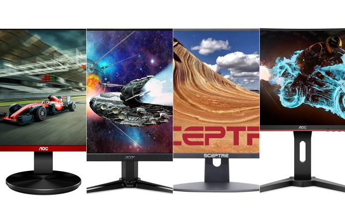 Best gaming monitors under $200 sliced header