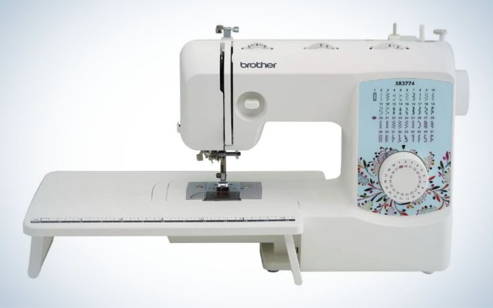  Brother XR3774 Sewing and Quilting Machine is the best for quilting.