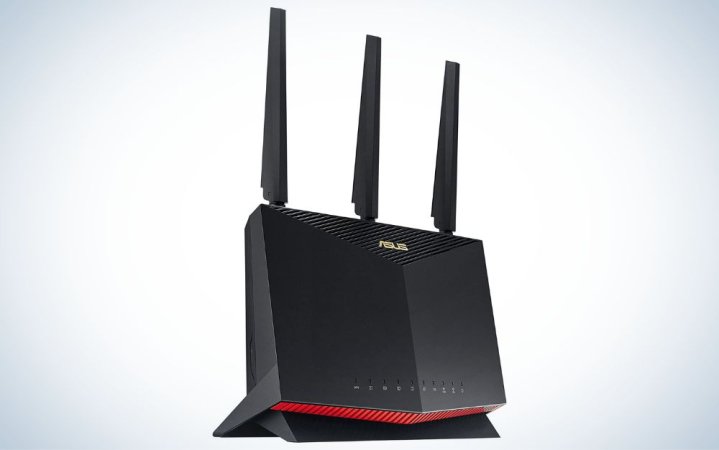  Asus RT-AX86U WiFi 6 gaming router is the best dual-band router for Verizon Fios.