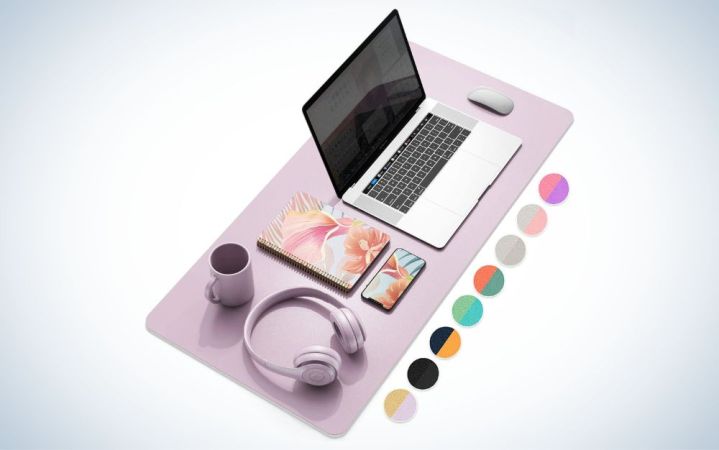  YSAGi Multifunctional Office Desk Pad is the best for the budget.