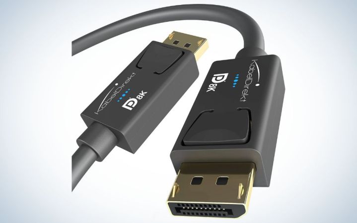  KabelDirekt – 15ft is the best overall DisplayPort cable.