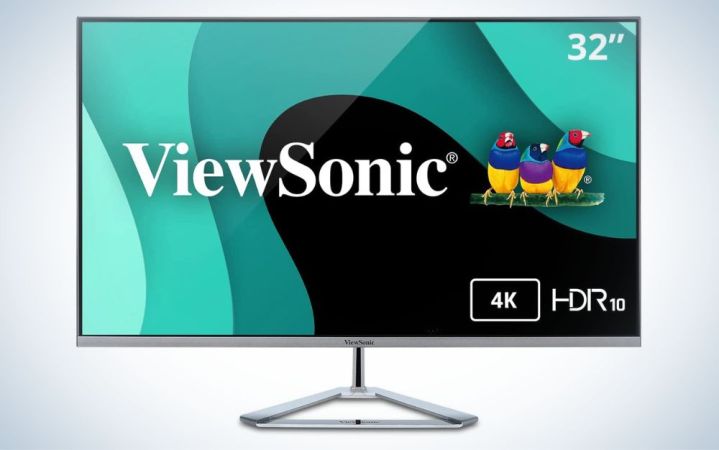  ViewSonic VX3276-4K-MHD is the best budget monitor for CAD.