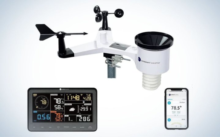  Ambient Weather WS-2902C WiFi Smart Weather Station is the best overall.