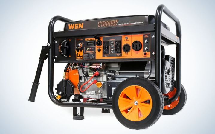  Wen DF1100X is the best electric start dual fuel generator.