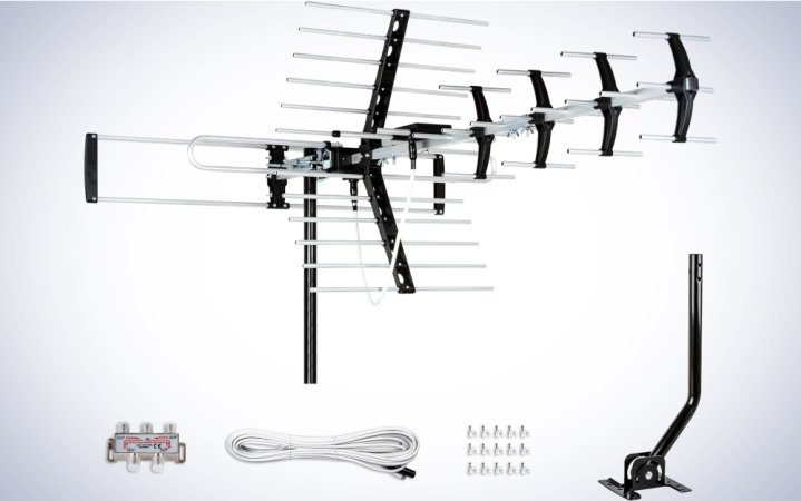  Five Star Outdoor HDTV Antenna on a plain white background.