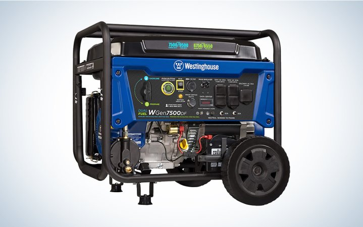  A Westinghouse duel-fuel generator that's on sale on Amazon