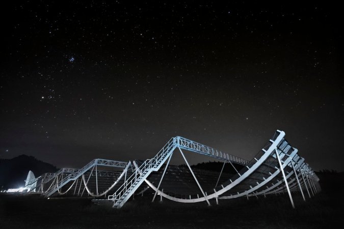 Canada's CHIME telescope.