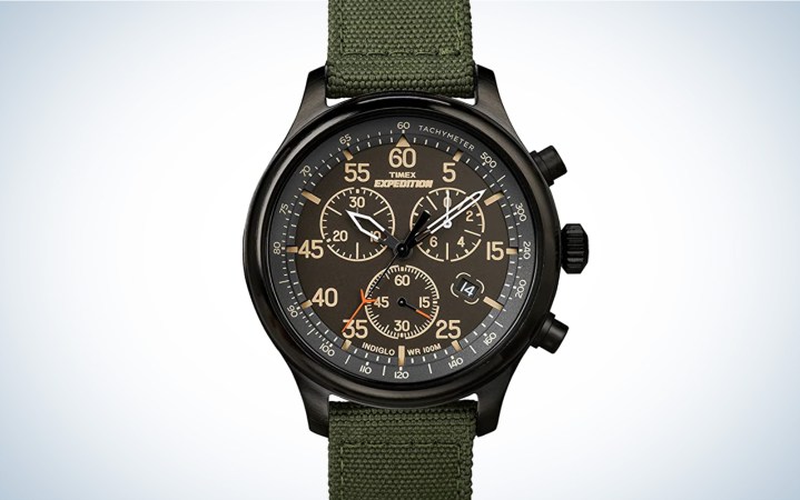  Timex Expedition watch in green