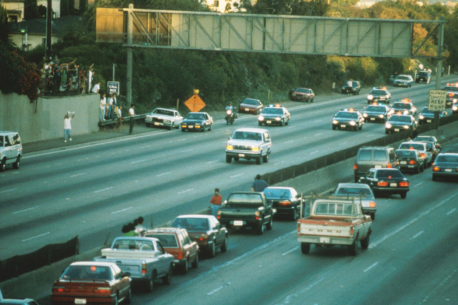 los angeles highway traffic