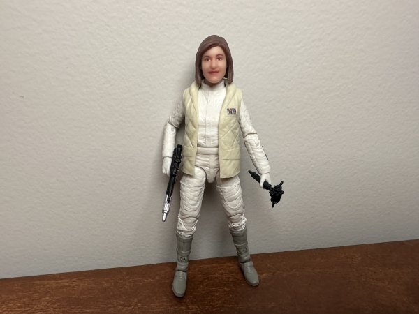 a star wars action figure