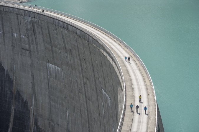 Dam reservoir