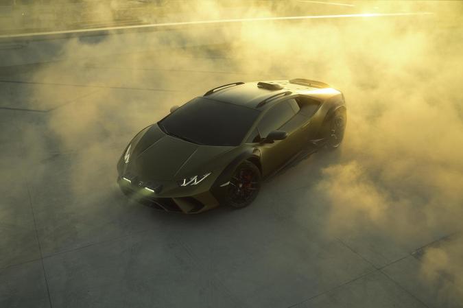 A Lamborghini designed for off-roading is coming. Take a look.