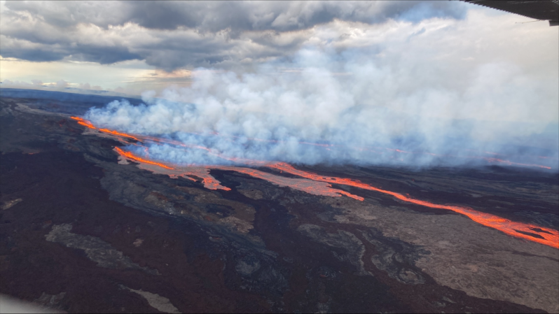 Mauna Loa lava flow