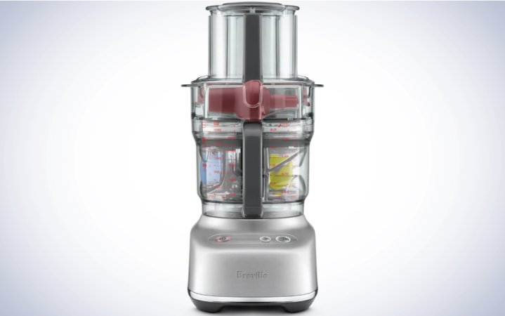  Breville Paradice 9-Cup Food Processor on a plain white background.