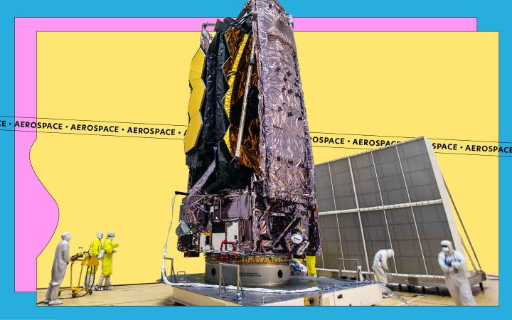  NASA's James Webb Space telescope before launch