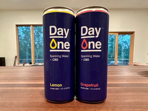  Day One Sparkling Water is one of the best non-alcoholic beverages infused with CBD.