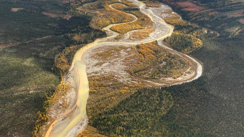 Alaska’s Arctic waterways are turning orange