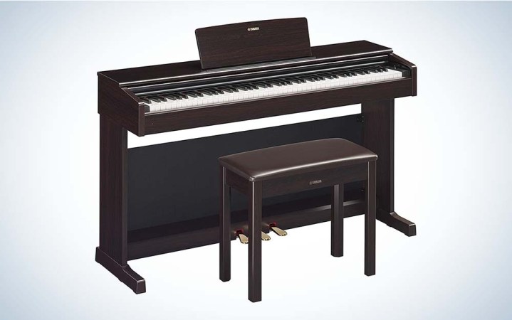  The Yamaha YDP 144 Arius is the best digital piano that's full-body.