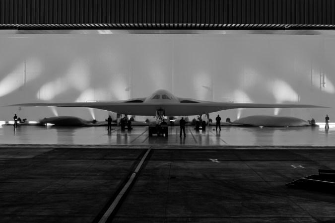 See the B-21 nuclear stealth bomber’s first official flight photos