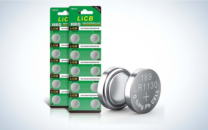  The LICB LR1130 is the best coin battery for watches.