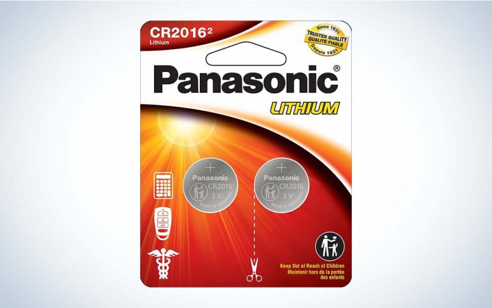  The Panasonic 2016 is the best coin battery overall.