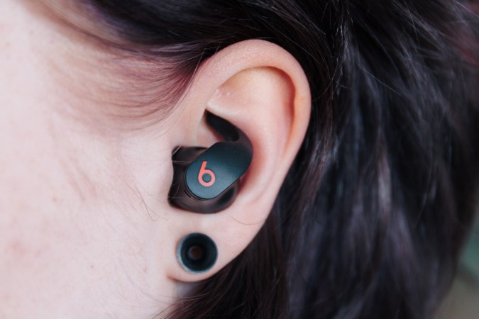  Beats Fit Pro in an ear