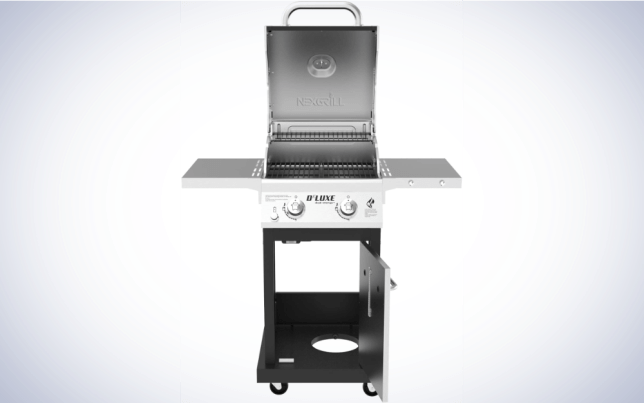 Nexgrill Deluxe 2-Burner Grill on a plain white background.