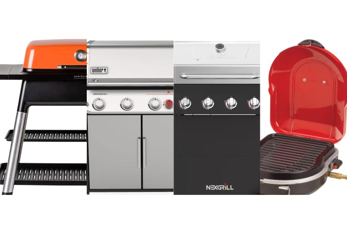 The best propane grills of 2024 on a plain white background.