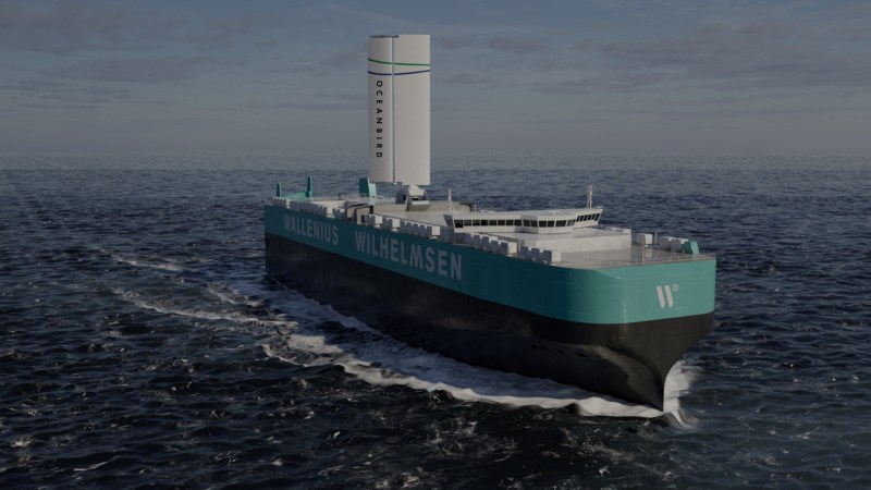 These massive, wing-like ‘sails’ could add wind power to cargo ships