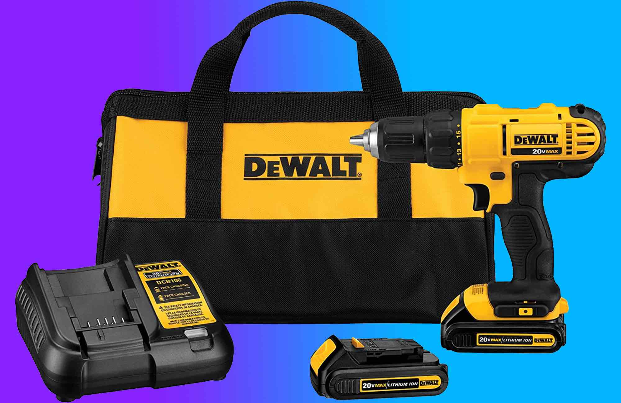 DEWALT Max Cordless Drill / Driver Kit