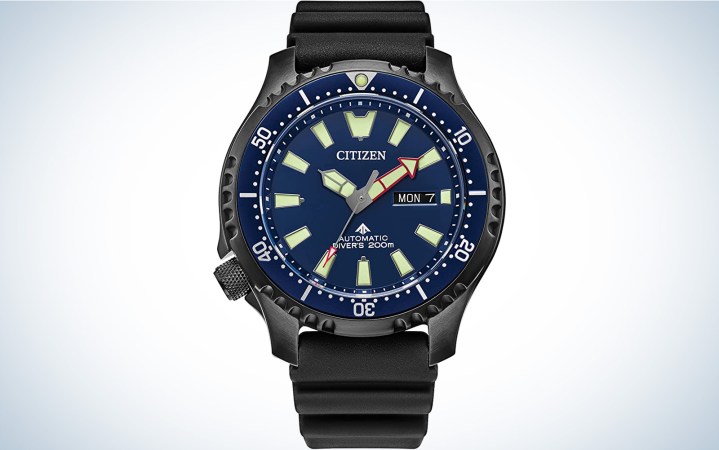  Citizen Men's Promaster Sea Automatic Polyurethane Strap Watch 