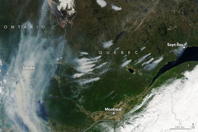 Wildfire Smoke Is Blanketing The Eastern Us Popular Science 0499