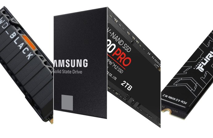 The best SSDs for gaming composited