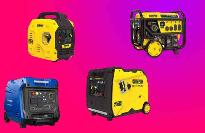 The best outdoor generator deals