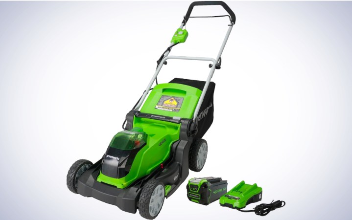  Greenworks 40V 17 (2-In-1) Push Lawn Mower