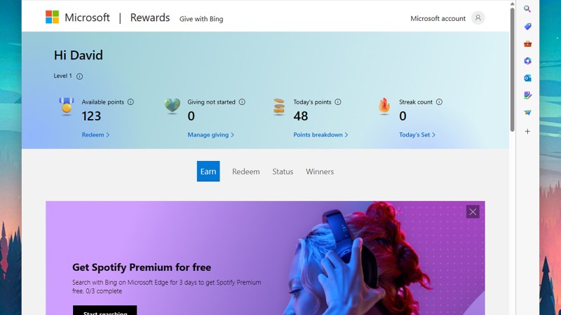 How to sign up for Microsoft Rewards | Popular Science