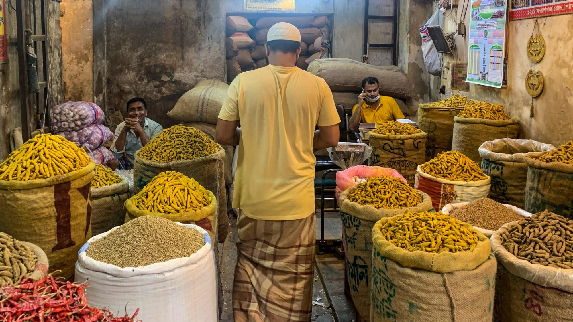 turmeric at spice market