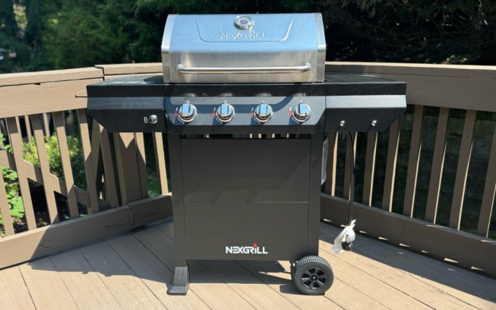  Nexgrill 4-Burner Grill on a plain white background.