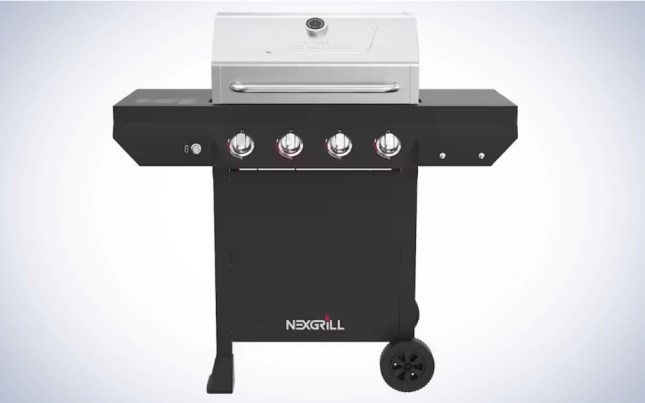 Nexgrill 4-Burner Propane Gas Grill on a plain white background.