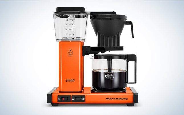 Technivorm MoccaMaster best color drip coffee maker in orange